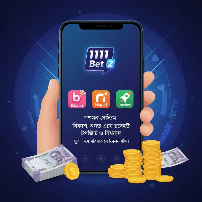 1111 Bet 2 পেমেন্ট সিস্টেম গাইড